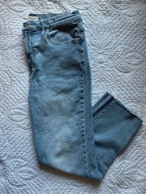 MADEWELL Perfect Vintage Light Wash Straight Leg Jeans